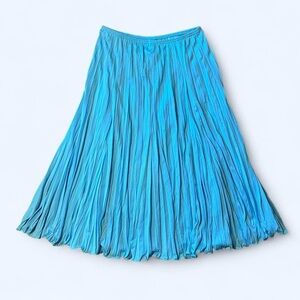 Mermaid Fairy Blue Pleated Skirt by Cato!